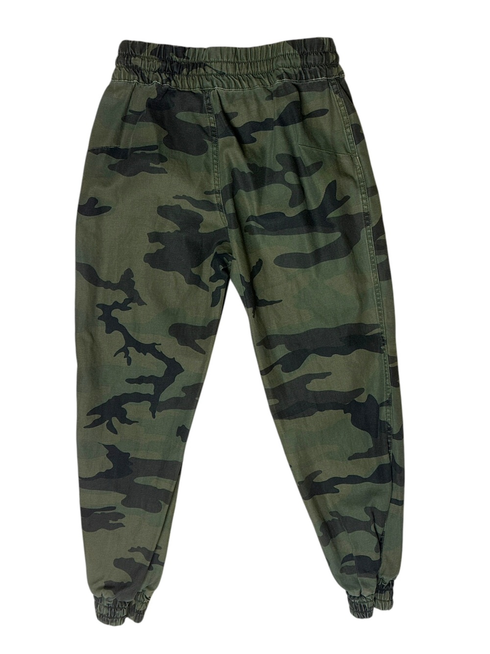 Aritzia TNA Alix Women’s Green Camo Cotton Twill Camouflage Jogger Size XS EUC